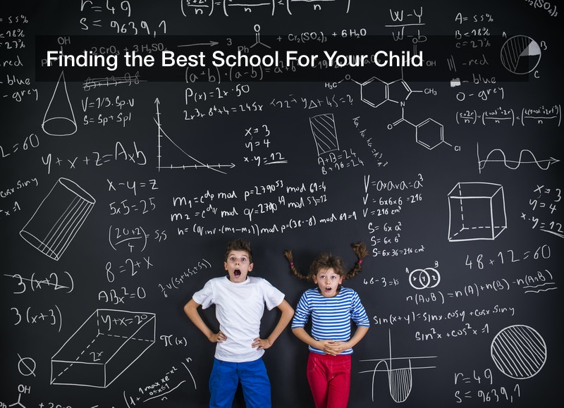 Finding the Best School For Your Child