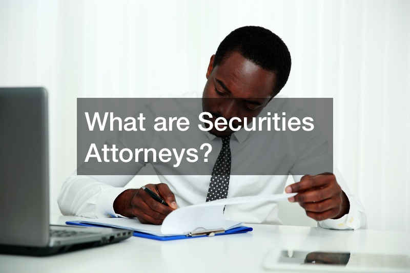 What are Securities Attorneys?