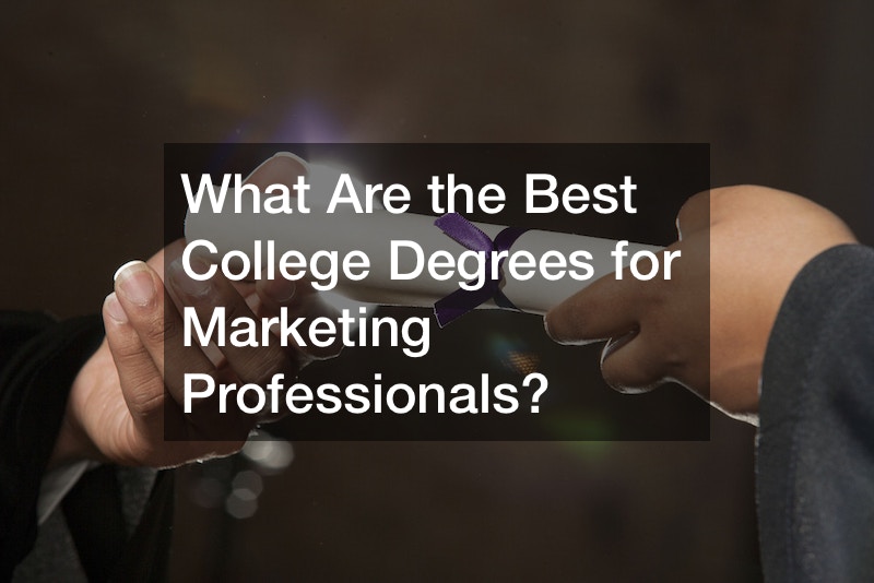 What Are the Best College Degrees for Marketing Professionals?